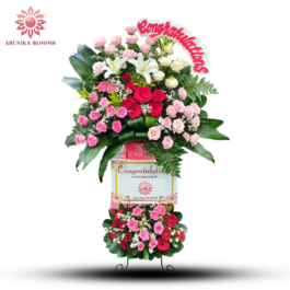 Standing Flowers Congratulations – AruSFC 001