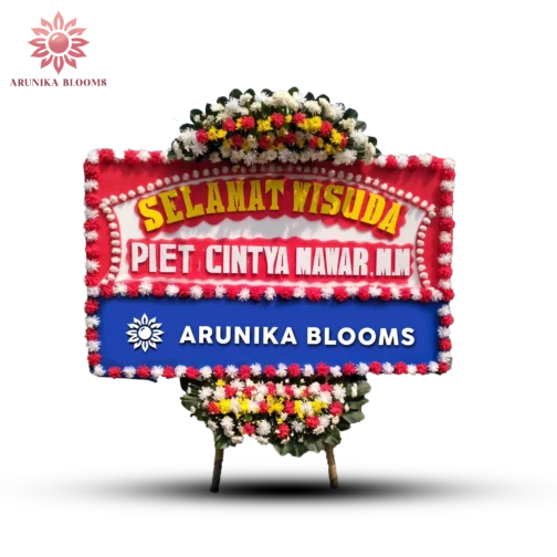 papan ucapan wisuda