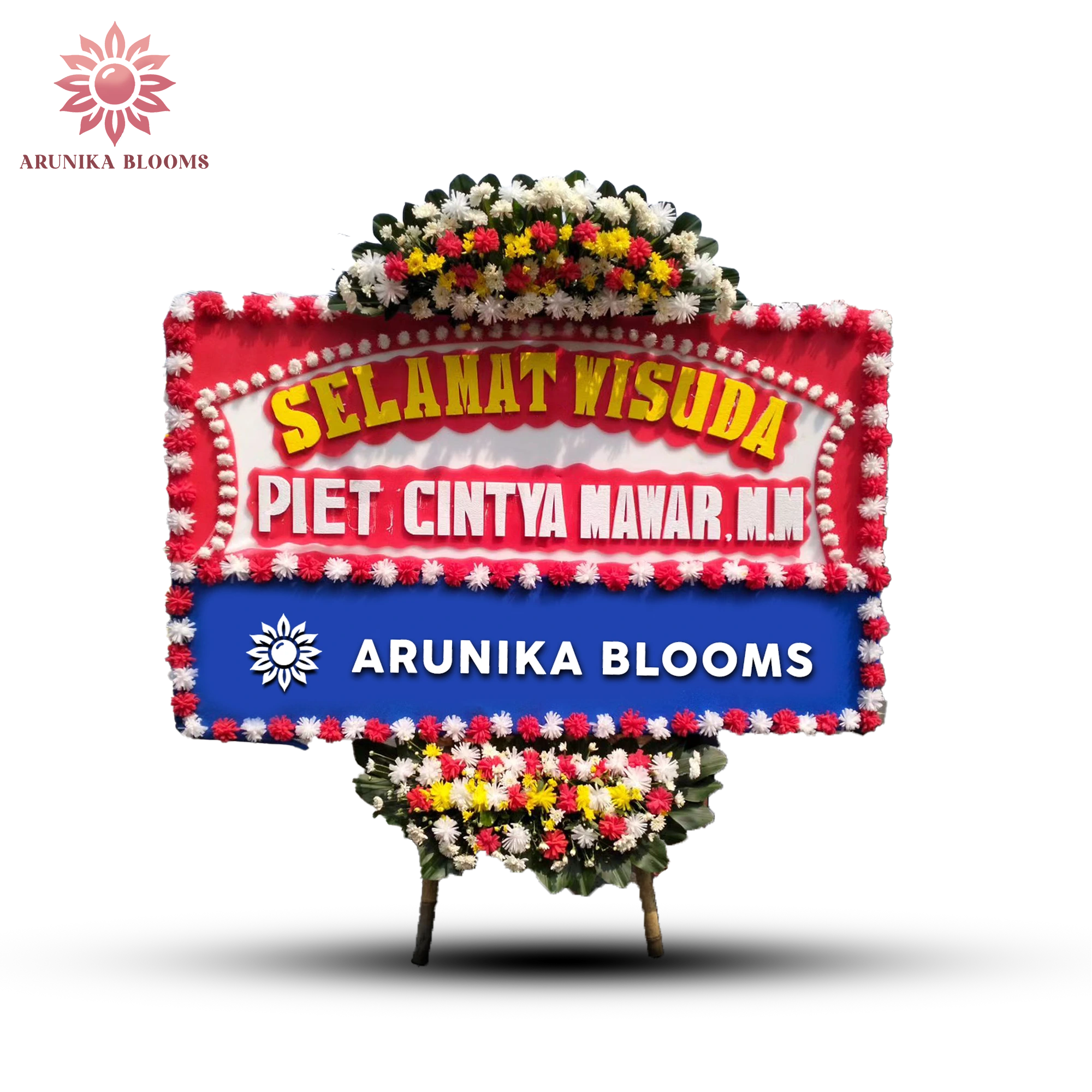 papan ucapan wisuda